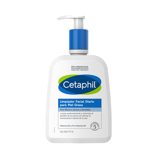 Cetaphil Limpiador Facial Diario Para Piel Grasa 473ml