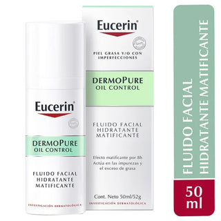 Eucerin Dermopure Fluido Facial Hidratante Matificante 50ml