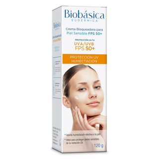 Biobásica Crema Bloqueadora Para Piel Sensible FPS50 120g