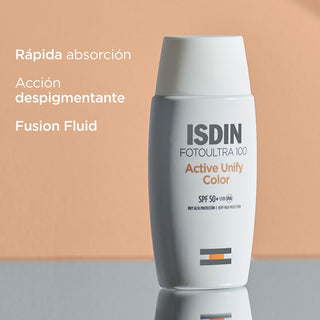 Isdin Fotoultra 100 Active Fy Color Envase Con 50ml