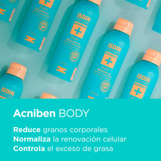 Isdin Acniben Body Reducción De Granos Corporales Spray 150ml