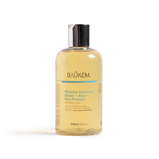 Baukem Micellar Cleanser Water + Aloe + Rice Protein 250 ml