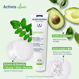 Isispharma Teen Derm AZ Seboregulador y Anti-imperfecciones 30ml