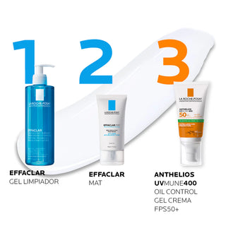 La Roche Posay Anthelios UVE MUNE 400 FPS 50+ Oil Control Gel-Crema Sin Color 50ml