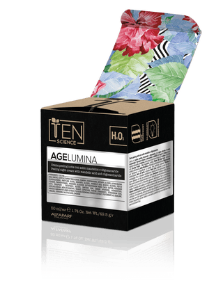 Ten Science Age Lumina Crema Peeling De Noche Con Ácido Mandélico Y Oligosacáridos 50ml