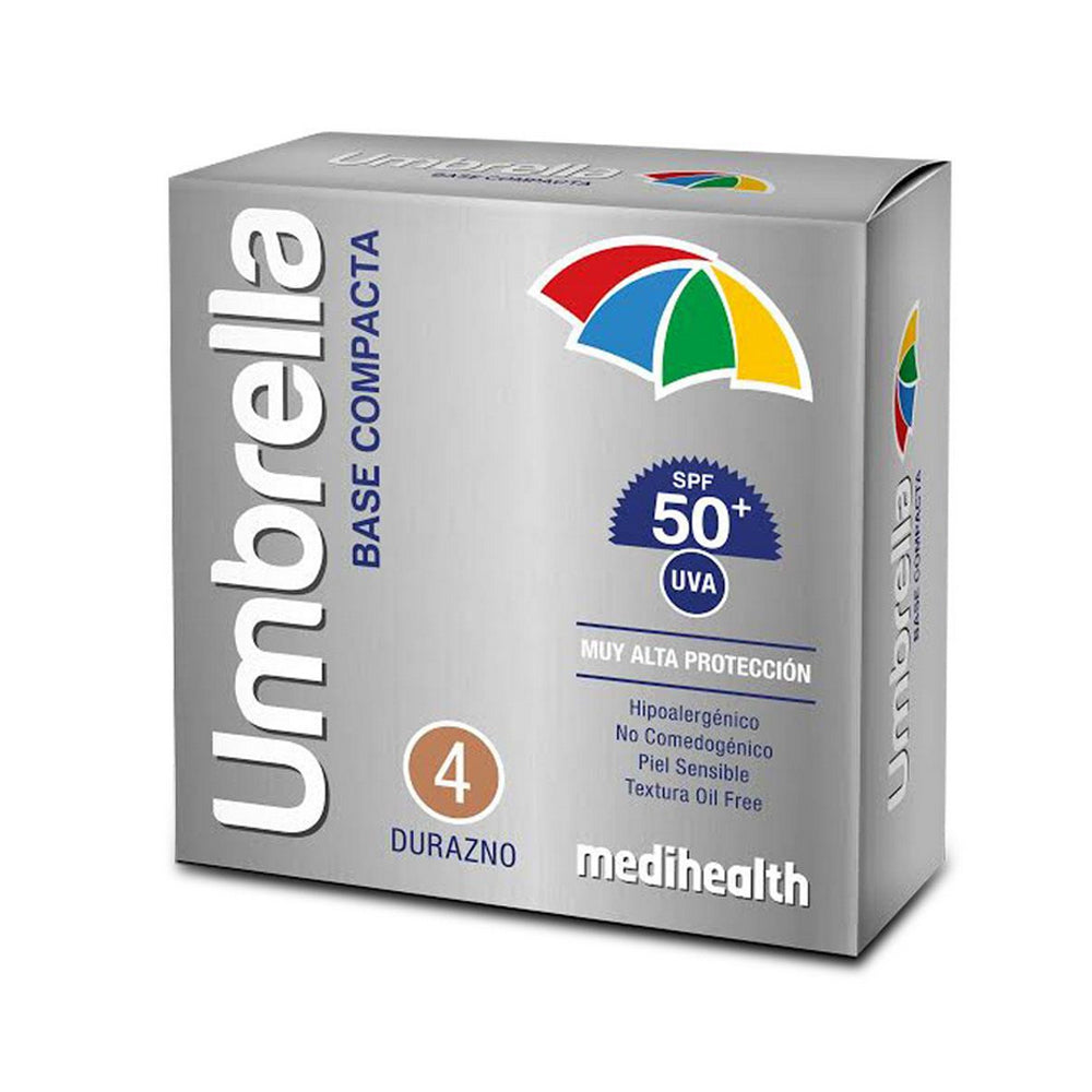Umbrella Base Compacta Durazno Fps50+ 11 Gr Dermamedina