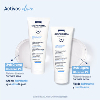 Isispharma Sensylia 24hr fluido hidratante 40ml
