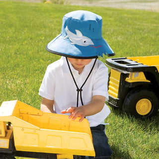 Wallaroo Sombrero Kids con Protección Solar UPF50+ Croc/Shark