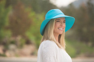 Wallaroo Sombrero con Protección Solar UPF50+ Aqua Hat Turquoise