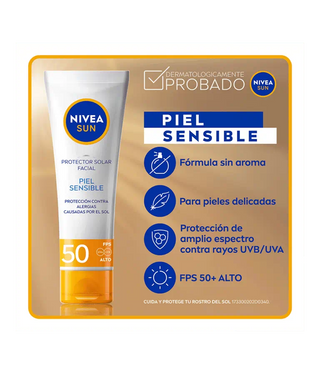 Nivea Sun Piel Sensible 50ml