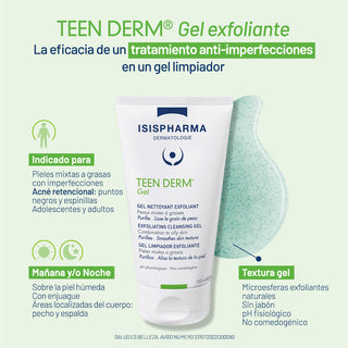 Isispharma Teen Derm Gel Exfoliante 150ml