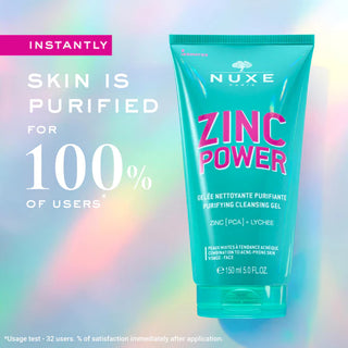 Nuxe Zinc Power Gel Limpiador Purificante 150ml