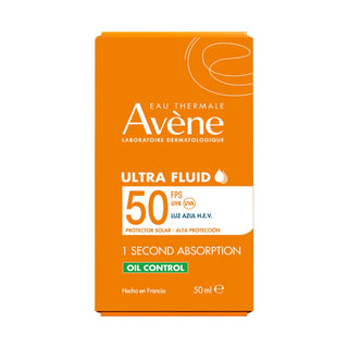 Avene Ultra Fluid Oil Control Invisible Protector Solar Facial FPS50 50ml