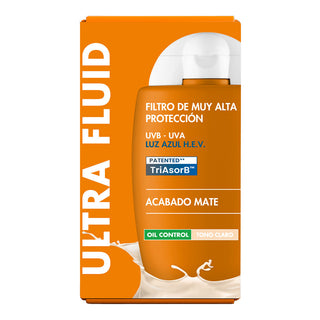 Avene Ultra Fluid Oil Control Tono Claro Protector Solar Facial FPS50+ 50ml