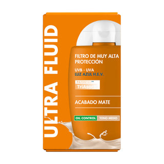 Avene Ultra Fluid Oil Control Tono Medio Protector Solar Facial FPS50+ 50ml