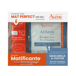AVENE KIT MAT PERFECT 50ML +MASCARILLA A-OXITIVE 18ML