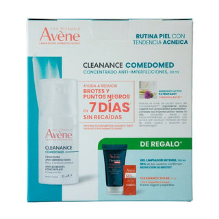 Avene Kit Cleanance Gel Intense 150ml + Cleanance Comedomed 30ml + Cleanance Solar SPF50+