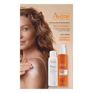 Avene Kit Protector Solar Corporal en Spray FPS50 200ml + Agua Termal 150ml