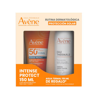 Avene Kit Intense Protect SPF50 150ml + Agua Termal 150ml