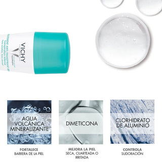 Vichy Tratamiento Antitranspirante 48 horas Roll-On 50ml