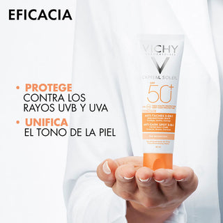 Vichy Ideal Soleil FPS50 Anti Dark Cuidado protector anti-manchas 50ml