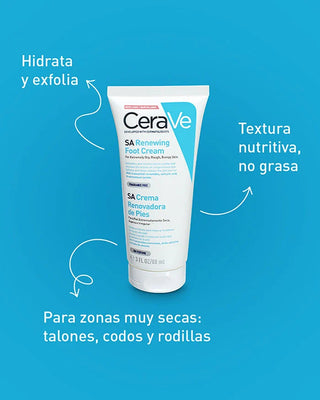 Cerave Crema Renovadora De Pies 88ml
