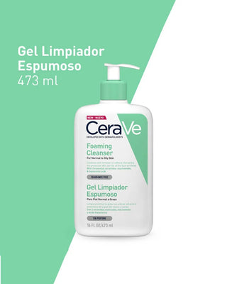 Cerave Gel Limpiador Espumoso Diario 473ml