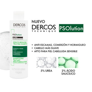 Vichy Dercos Psolution Kerato Reducing Shampoo 200ml