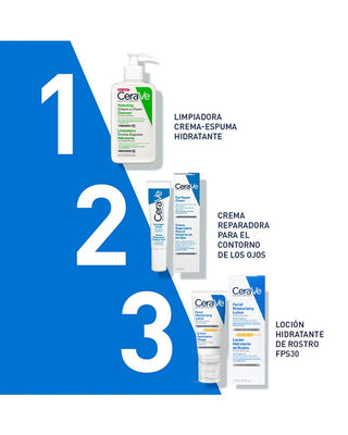 Cerave Loción Hidratante Rostro Am SPF30+ 52ml