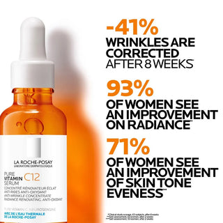 La Roche Posay Pure Vitamin C12 Sérum Luminosidad y Antioxidantes 30ml