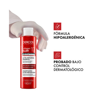 Vichy Dercos Collagen 17 Shampoo Reparador de Daño 200ml