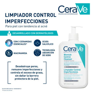 Cerave Limpiador Control Imperfecciones 473ml