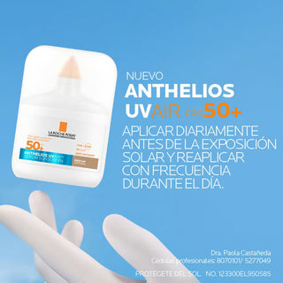 La Roche Posay Anthelios UV Air Sérum Protector Solar SPF50+ Tono Medio 50ml