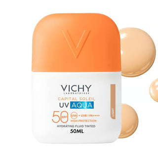 Vichy Capital Soleil UV Aqua SPF50+ Tono Claro 50ml