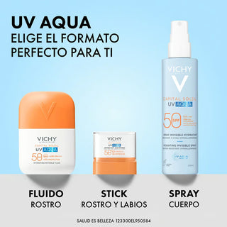 Vichy Capital Soleil UV Aqua SPF50+ Tono Claro 50ml