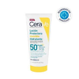 CeraVe Loción Protectora Invisible Hidratante FPS50 177ml
