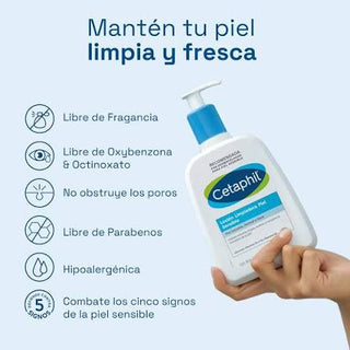 Cetaphil Loción Limpiadora Piel Sensible 473ml