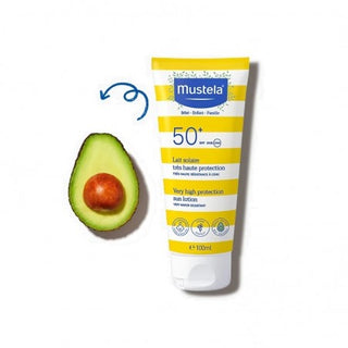 Mustela Leche Solar Muy Alta Protección SPF 50+ 100ml