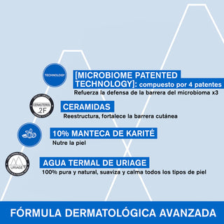 Uriage Xemose Crema Corporal Para Piel Seca y Atópica 500ml