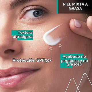 Uriage Hyseac SPF50+ Fluido Para Piel Mixta a Grasa 50ml