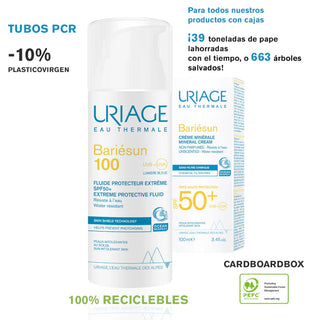 Uriage Bariesun 100 Fluido Protector Extremo Spf50+ 50ml