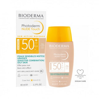 BIODERMA PHOTODERM NUDE TOUCH FPS50+ 40ML PIEL NATURAL
