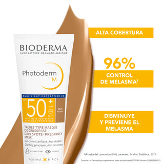 Bioderma Photoderm M Gel-Crema Color Brown Spf50 40ml