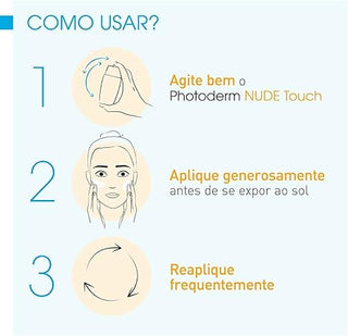 Bioderma Photoderm Nude Touch Mineral Spf50 Bronce 40ml