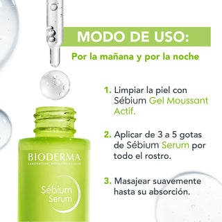 Bioderma Sebium Serum Facial Antiarrugas 30ml