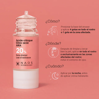 Etat Pur Acido Citrico 20% 15ml