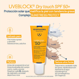 Isispharma Uveblock FPS50+ Toque Seco 40ml