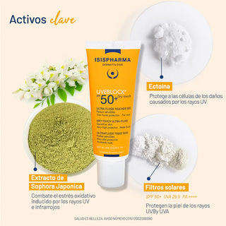 Isispharma Uveblock FPS50+ Toque Seco 40ml