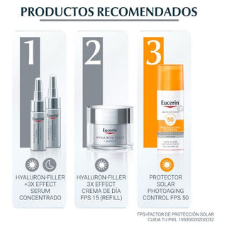 Eucerin Hyaluron-Filler Crema Día Fps15 50ml