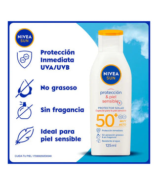 Nivea Sun Protect Sensitive Loción 125 ml